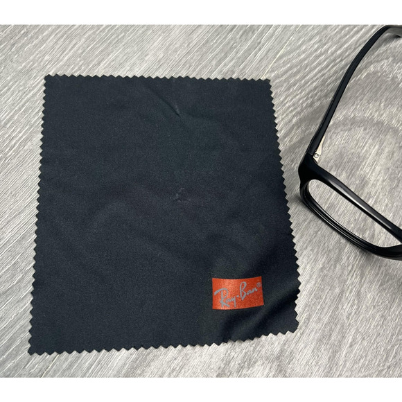 Ray-Ban RB 5268‎ 5119 Rectangular Unisex Eyeglass Frames 52-17 135 Black Cloth main image 7